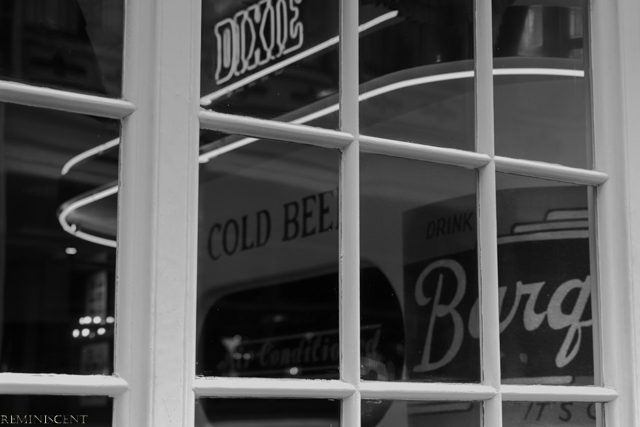 Window reflection / cold beer