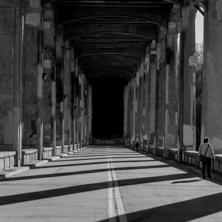 Arcade vanishing point — alternate view 2