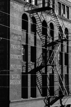 Holsum fire escape — alternate view 2