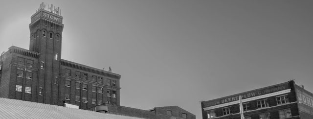 Industrial skyline panorama