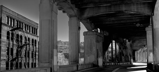 Railway arcade panorama — alternate view 2