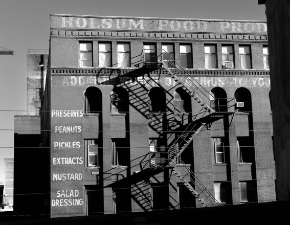 Holsum facade square study — alternate view 2