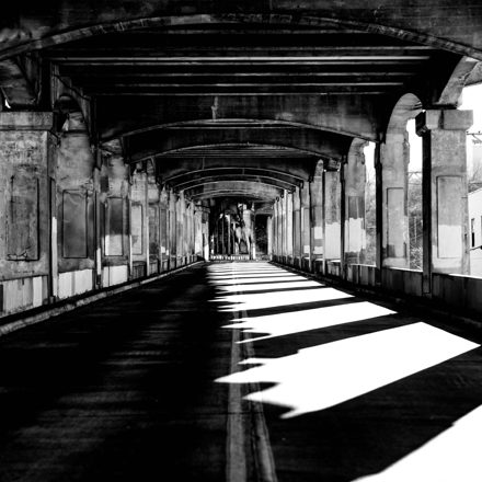 Arcade sunbeam pattern — alternate view 4
