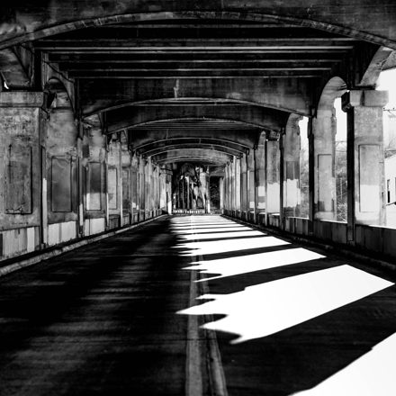 Arcade sunbeam pattern — alternate view 5