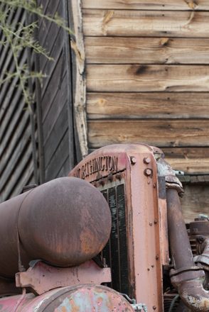 Weathered pump